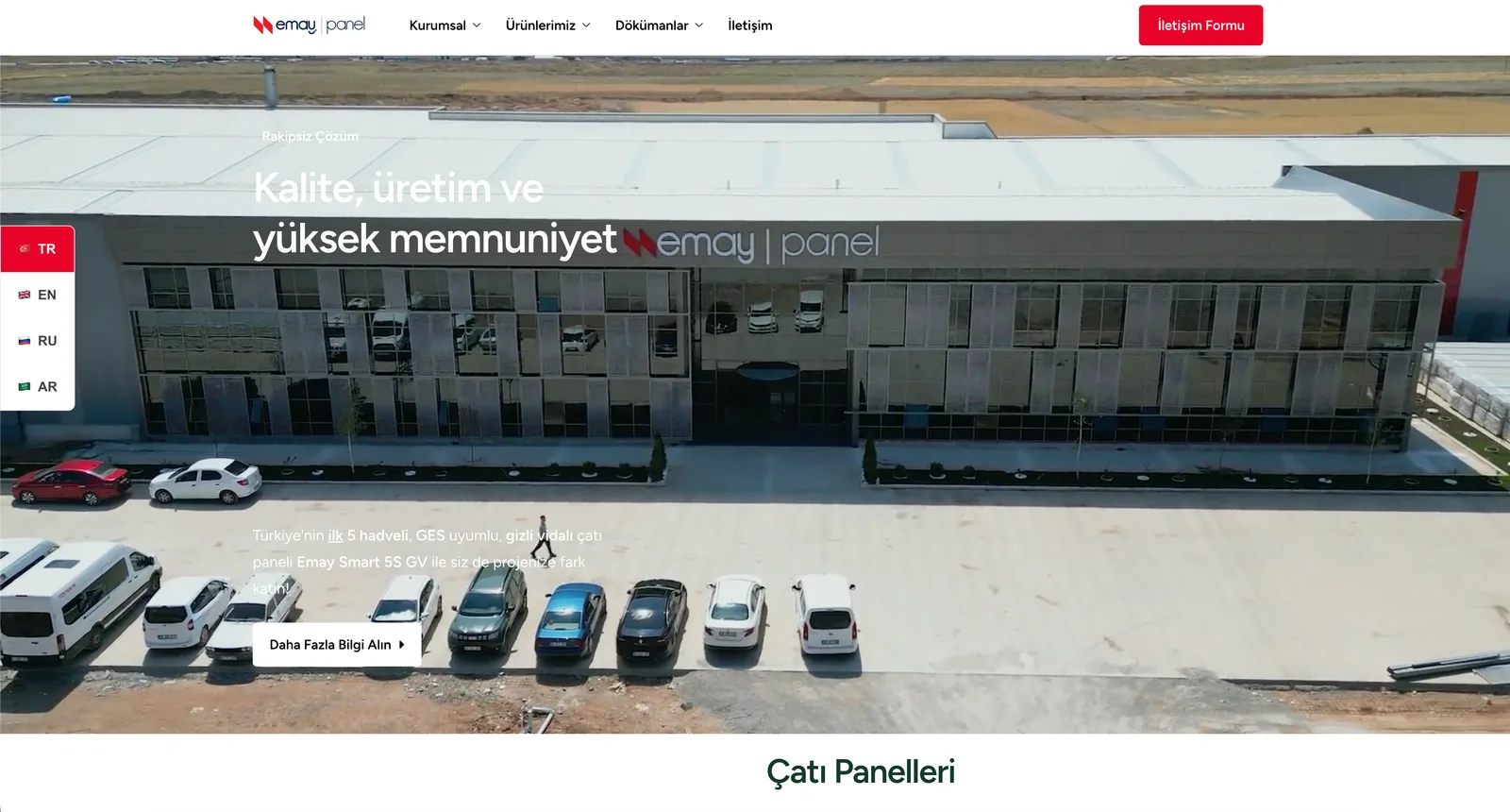Emay Panel — Multi-Language Corporate Site