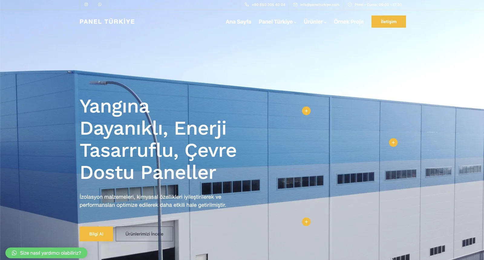 Panel Türkiye — WordPress Website