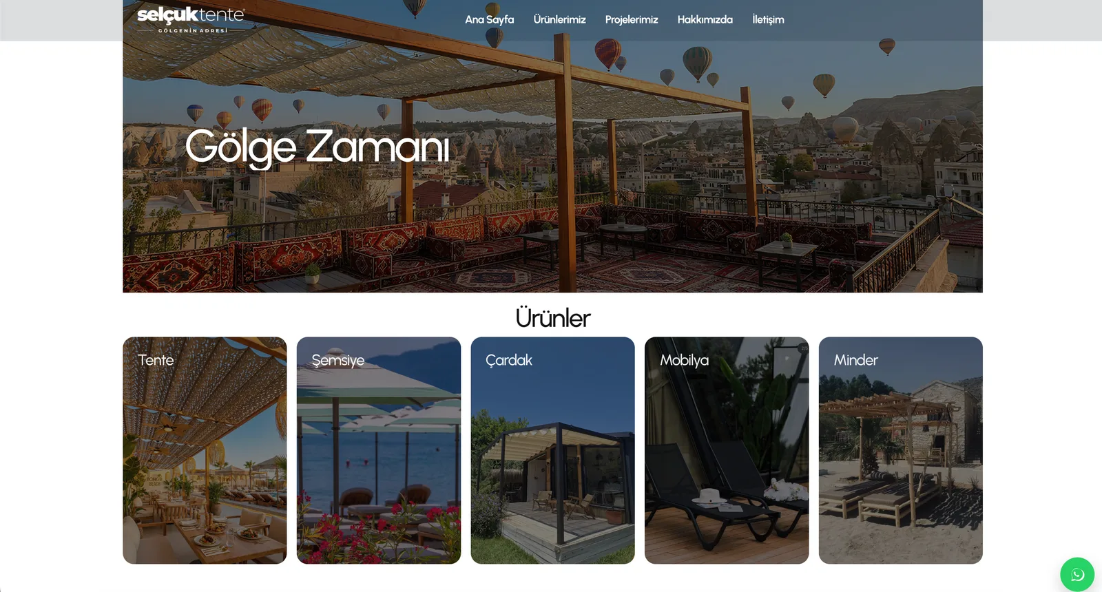 Selçuk Tente — Framer Website